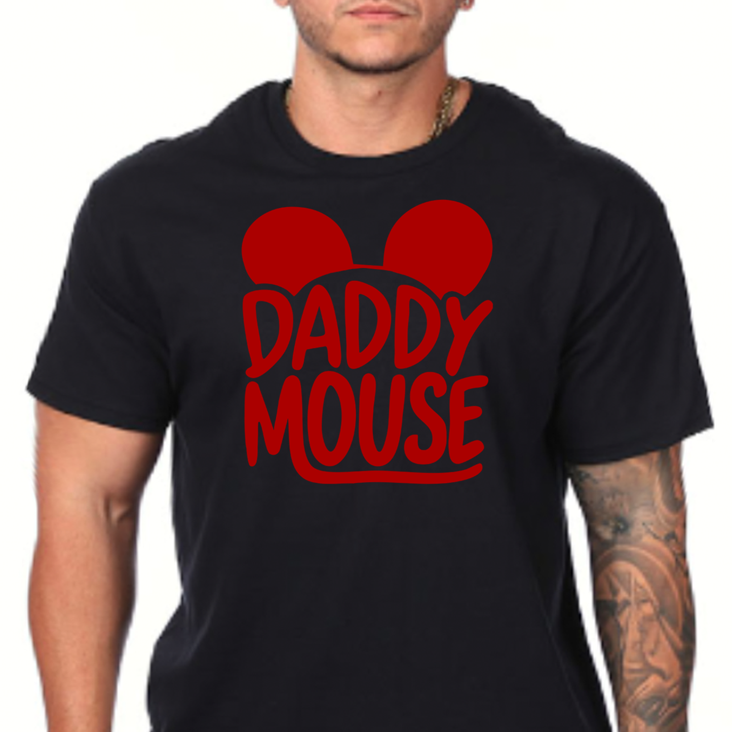 Men's Mouse Ear top_Daddy Mouse