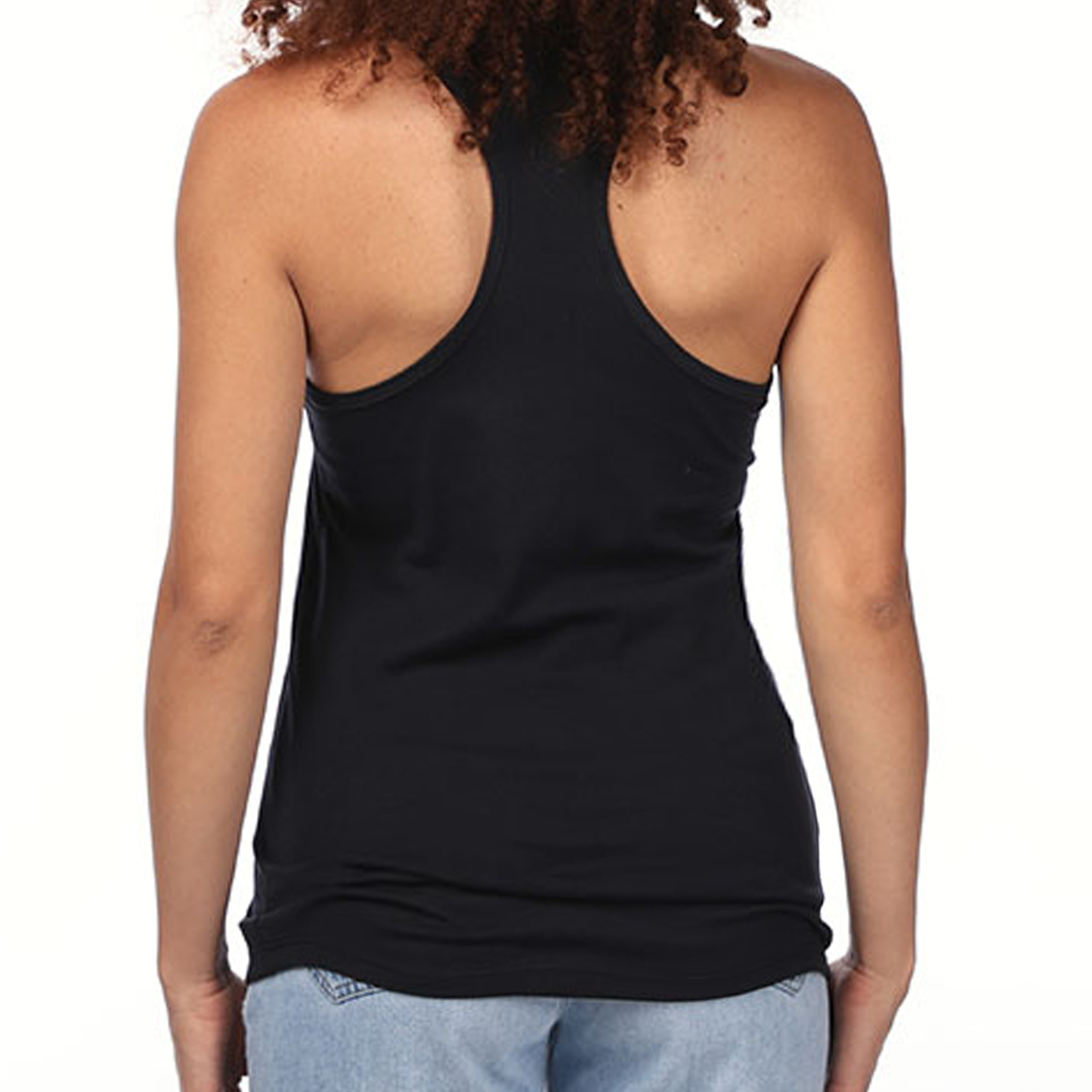 Womans Tank Top, Black_gym top_I dont sweat I sparkle