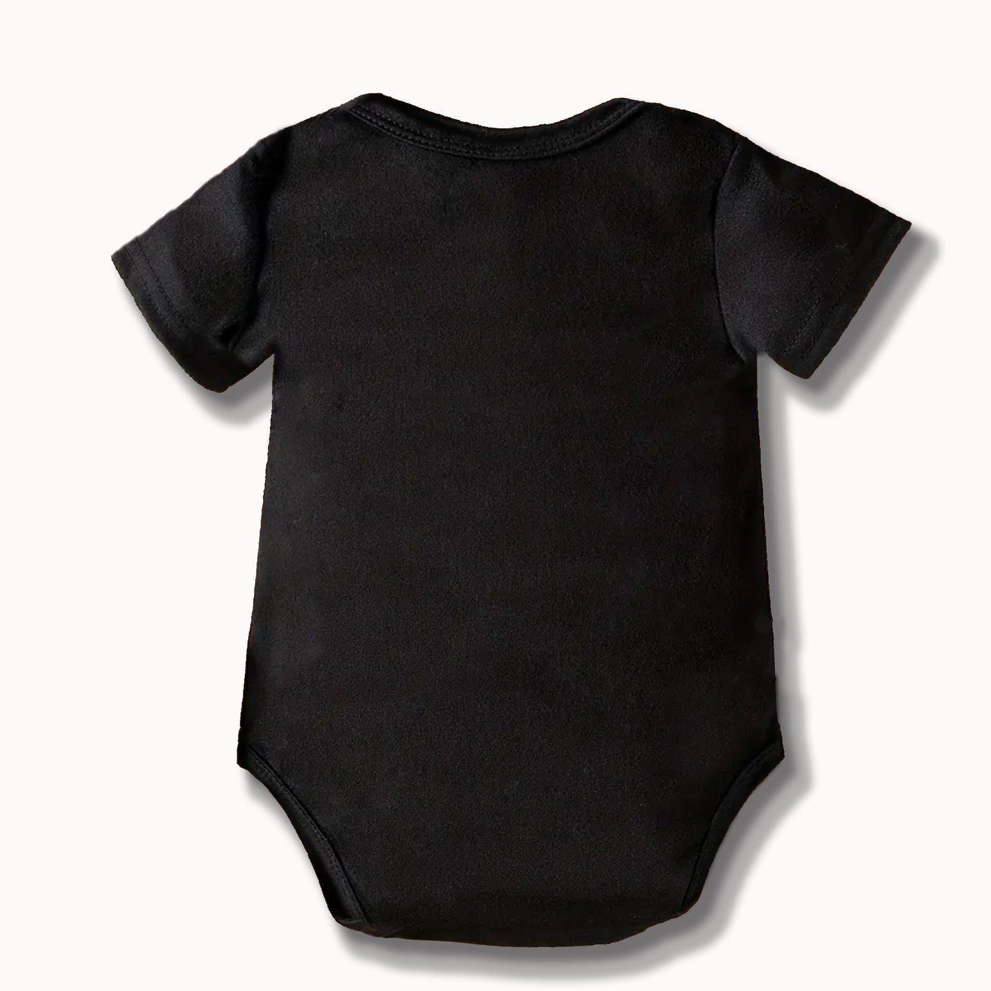 Baby Onesie - black - Diaper loading please wait